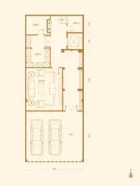 九號别墅6室5厅1厨6卫建面260.0㎡