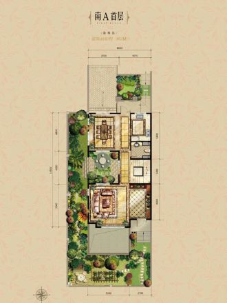 北京城建徜徉墅户型图