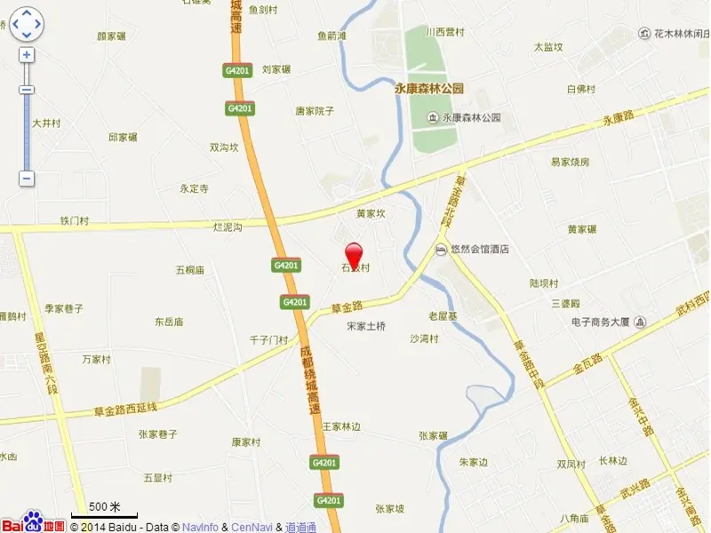 蜀镇交通图