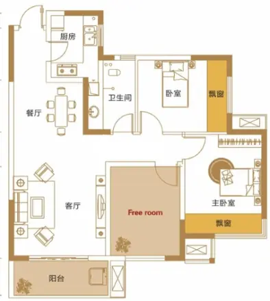 马场角医院宿舍户型图