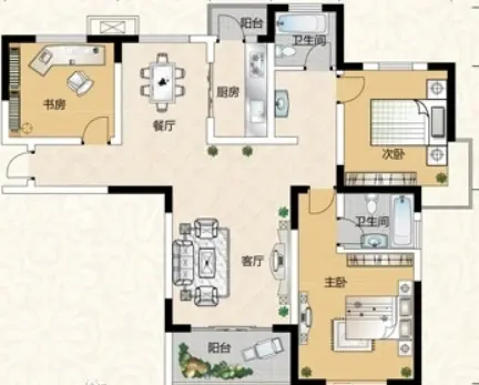 湖北中医学院宿舍户型图