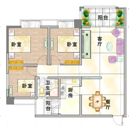 湖北中医学院宿舍户型图