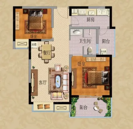 康盛大厦户型图