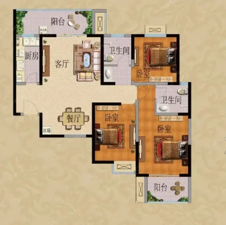 康盛大厦户型图
