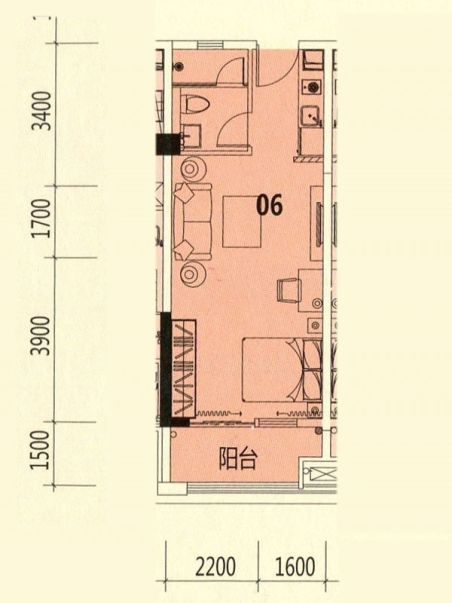 奥园外滩公寓江景房住宅性质可上学总价低