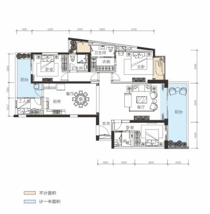 双水湾户型图