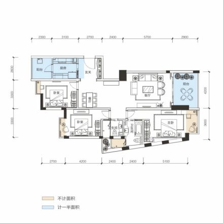 双水湾户型图