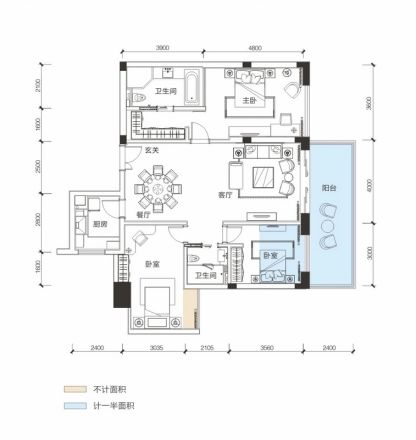 双水湾户型图