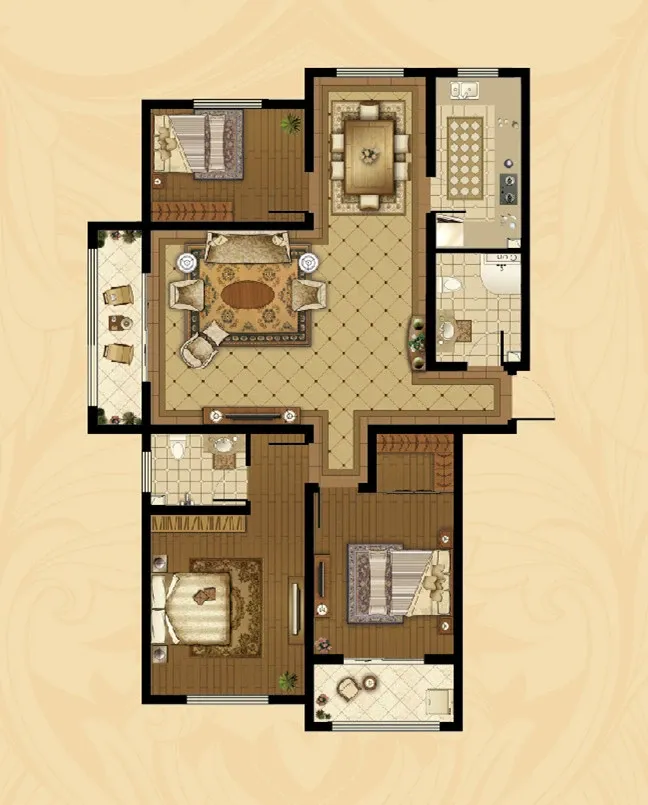 东海·香港城户型-德州房天下