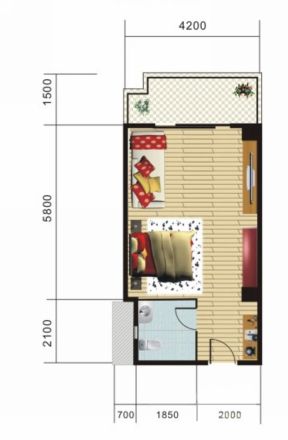 金鹰花苑户型图