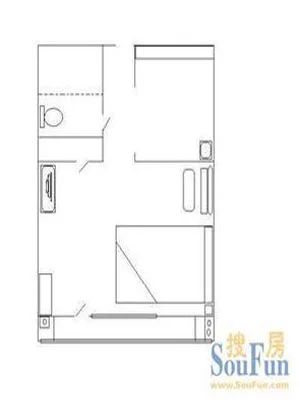 青年公寓户型图