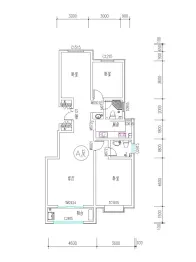 盛世尚水城3室2厅1厨2卫建面126.0㎡