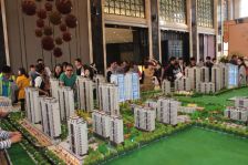 不挡不冲 北城天花板小区 物业绿化都好