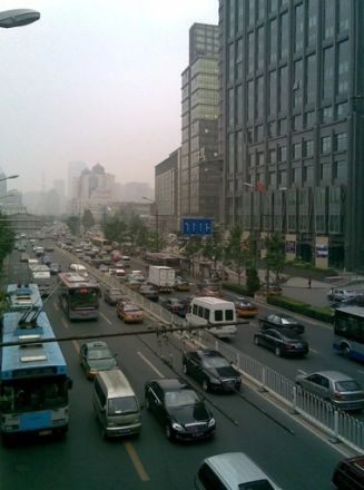 天辰大厦实景图