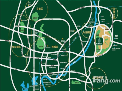 乐湾国际城交通图交通区位图
