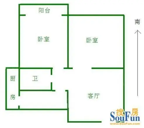 农业局宿舍户型图