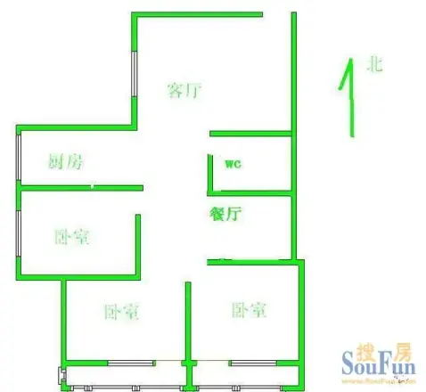 西苑北区户型图
