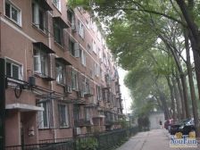 农展馆家属楼小区正在改造苏式建筑风格层高三米