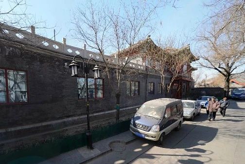 后海北沿胡同实景图