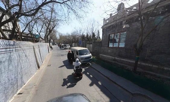 后海北沿胡同实景图
