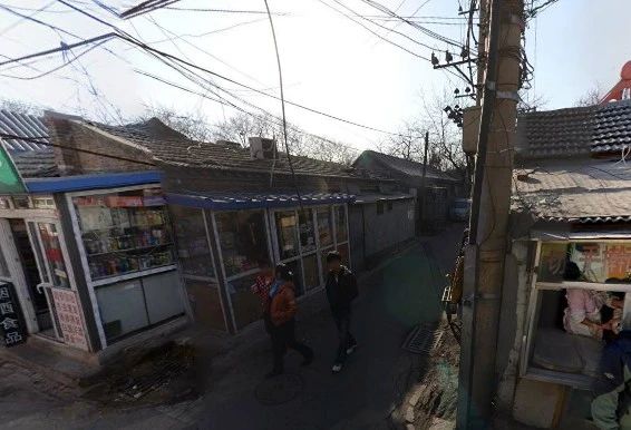 八宝坑胡同实景图