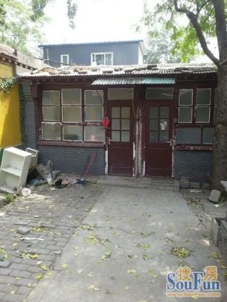 八宝坑胡同实景图