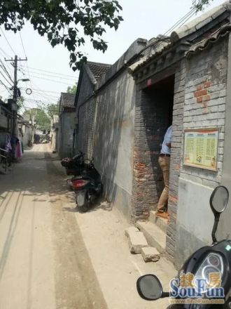 八宝坑胡同实景图