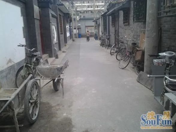 八宝坑胡同实景图