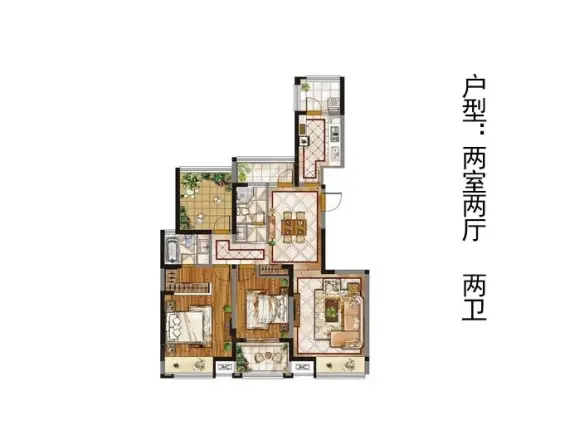 理想家园户型图