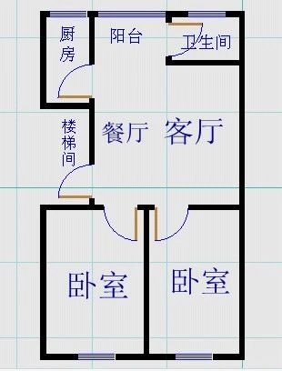 板桥小区户型图