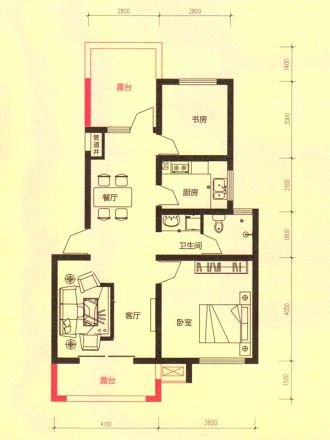 优诗美地户型图