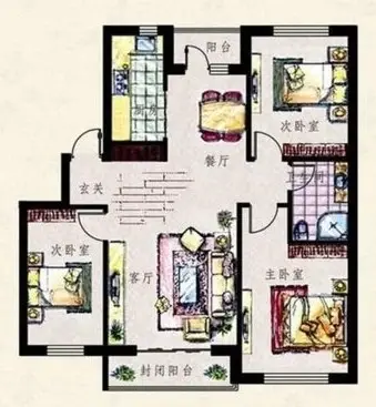 交通局家属院户型图