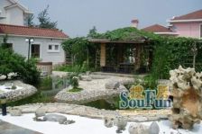 圣得花园独栋花园别墅带两亩地小院