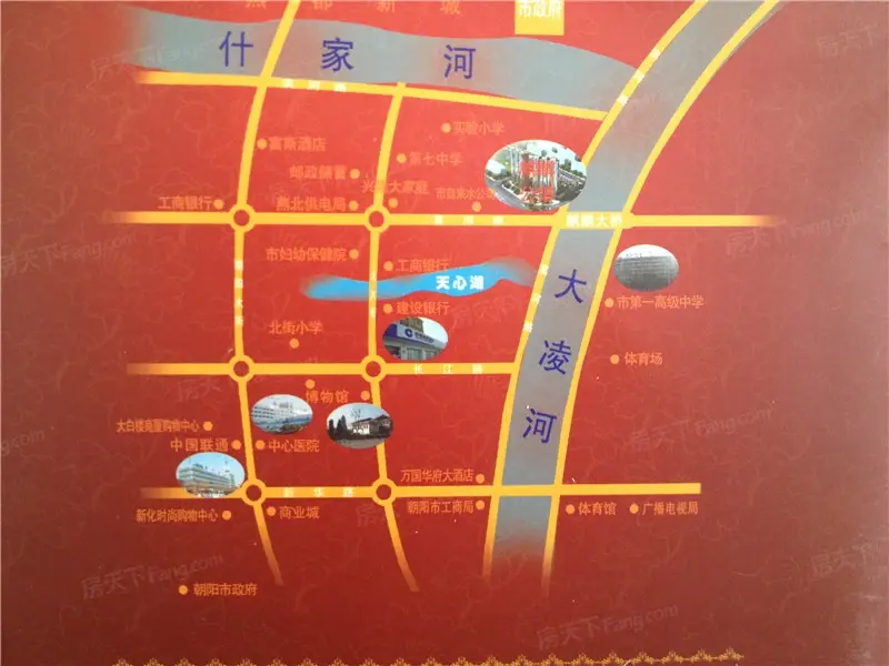 麒麟公馆交通图