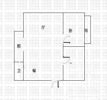市政公司宿舍户型图