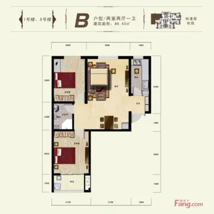 碧水春天小区户型图