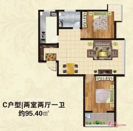 碧水春天小区户型图