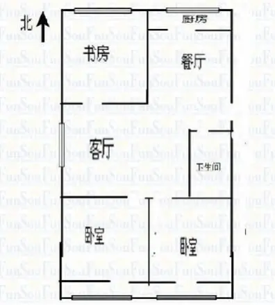 同富路小区户型图