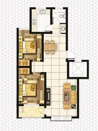 建桥名苑户型图