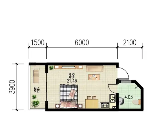 锦绣蓝湾户型图