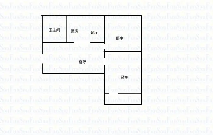 动力厂宿舍户型图