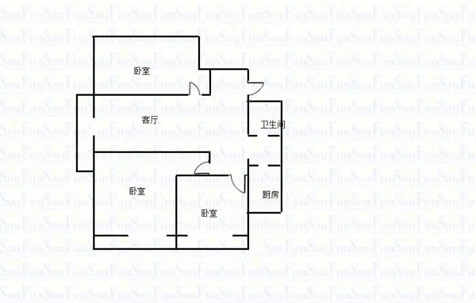 动力厂宿舍户型图