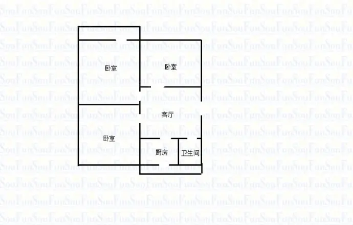 动力厂宿舍户型图