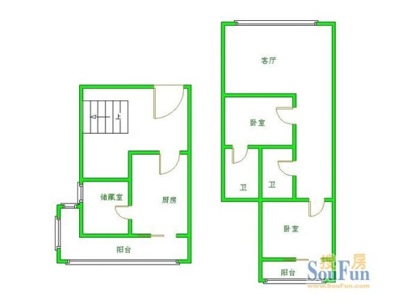 板桥小区户型图