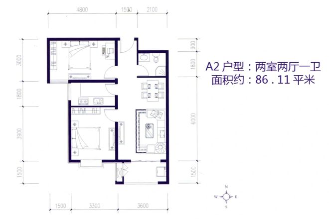 昶和雅苑户型图