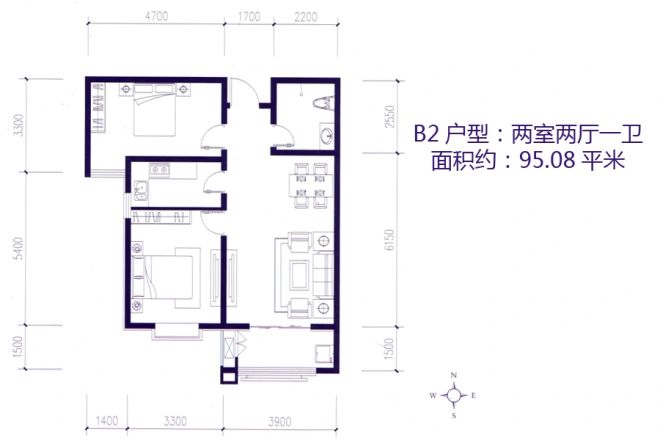 昶和雅苑户型图