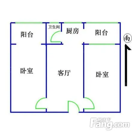 车管所宿舍户型图
