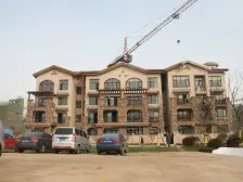 山海湾上叠别墅,带阁楼双大阳台车库,挑高客厅户型好