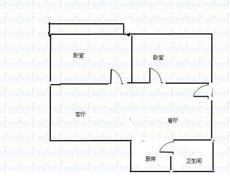 银盆岭三村户型图