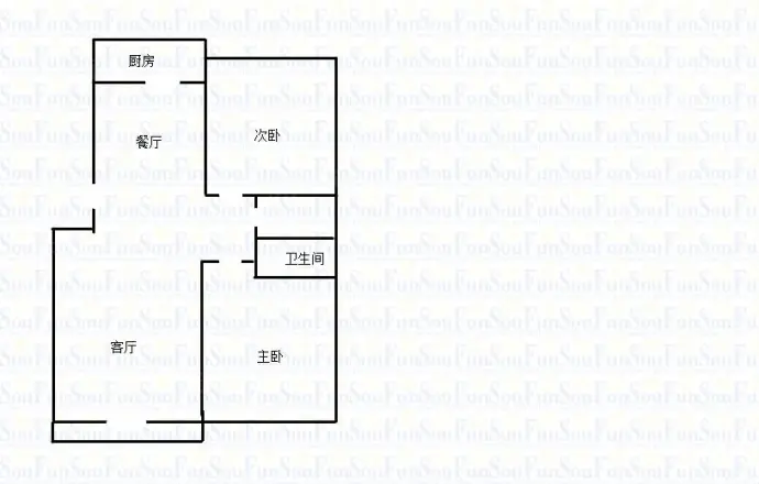 723电台宿舍户型图